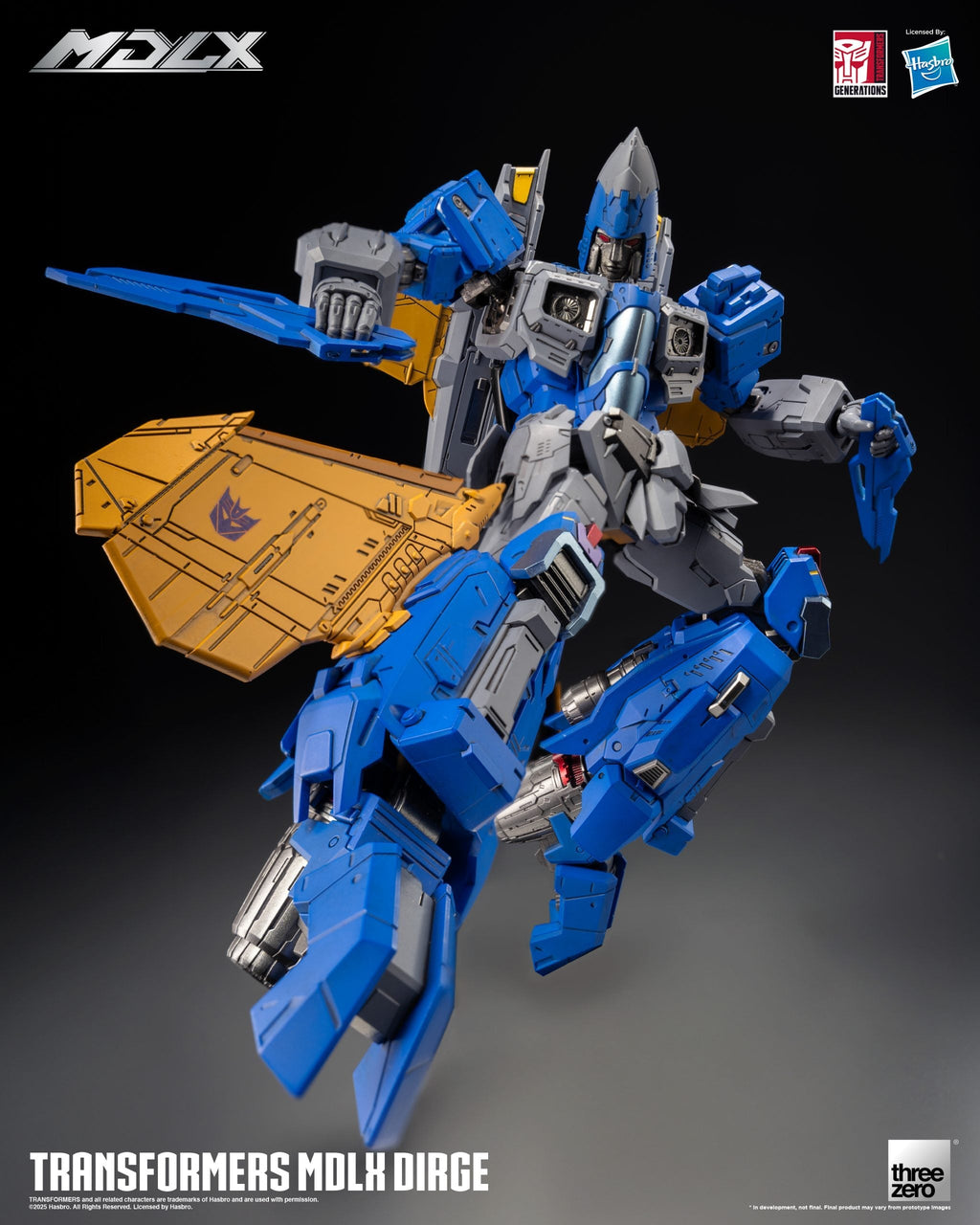 ThreeZero Transformers Dirge MDLX Action Figure product image 12, provided for visual reference and product detail review