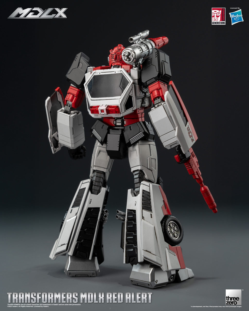 ThreeZero Transformers Red Alert MDLX Action Figure product image 4, provided for visual reference and product detail review