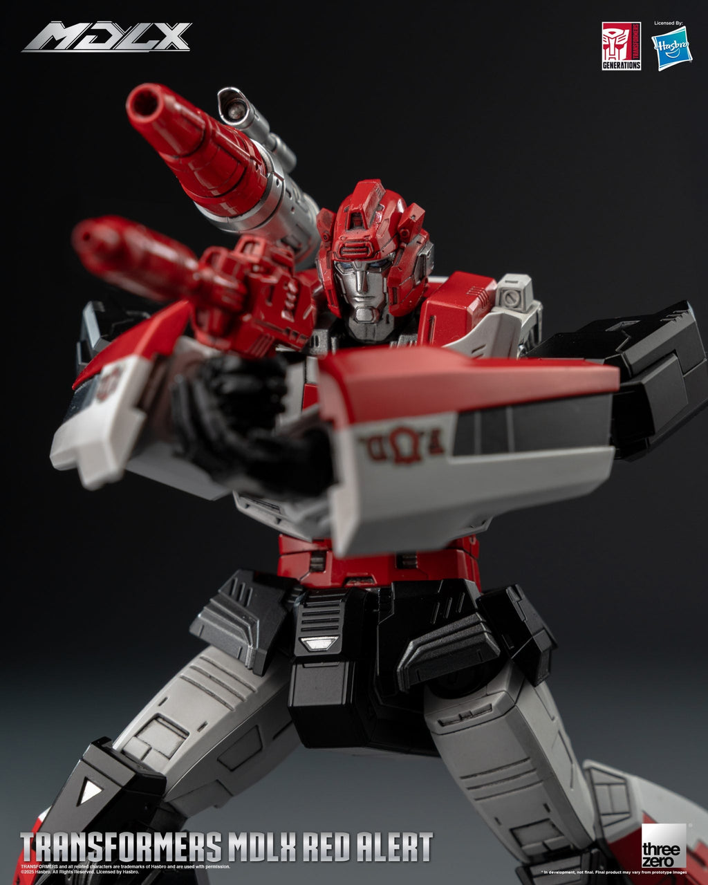 ThreeZero Transformers Red Alert MDLX Action Figure product image 7, provided for visual reference and product detail review