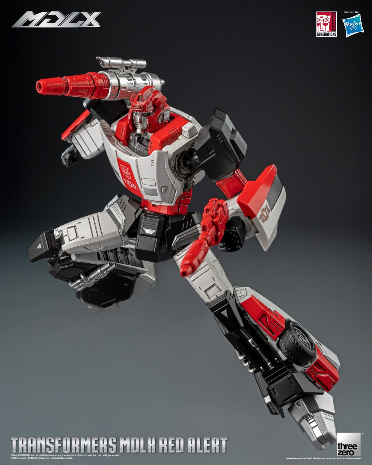 ThreeZero Transformers Red Alert MDLX Action Figure product image 9, provided for visual reference and product detail review