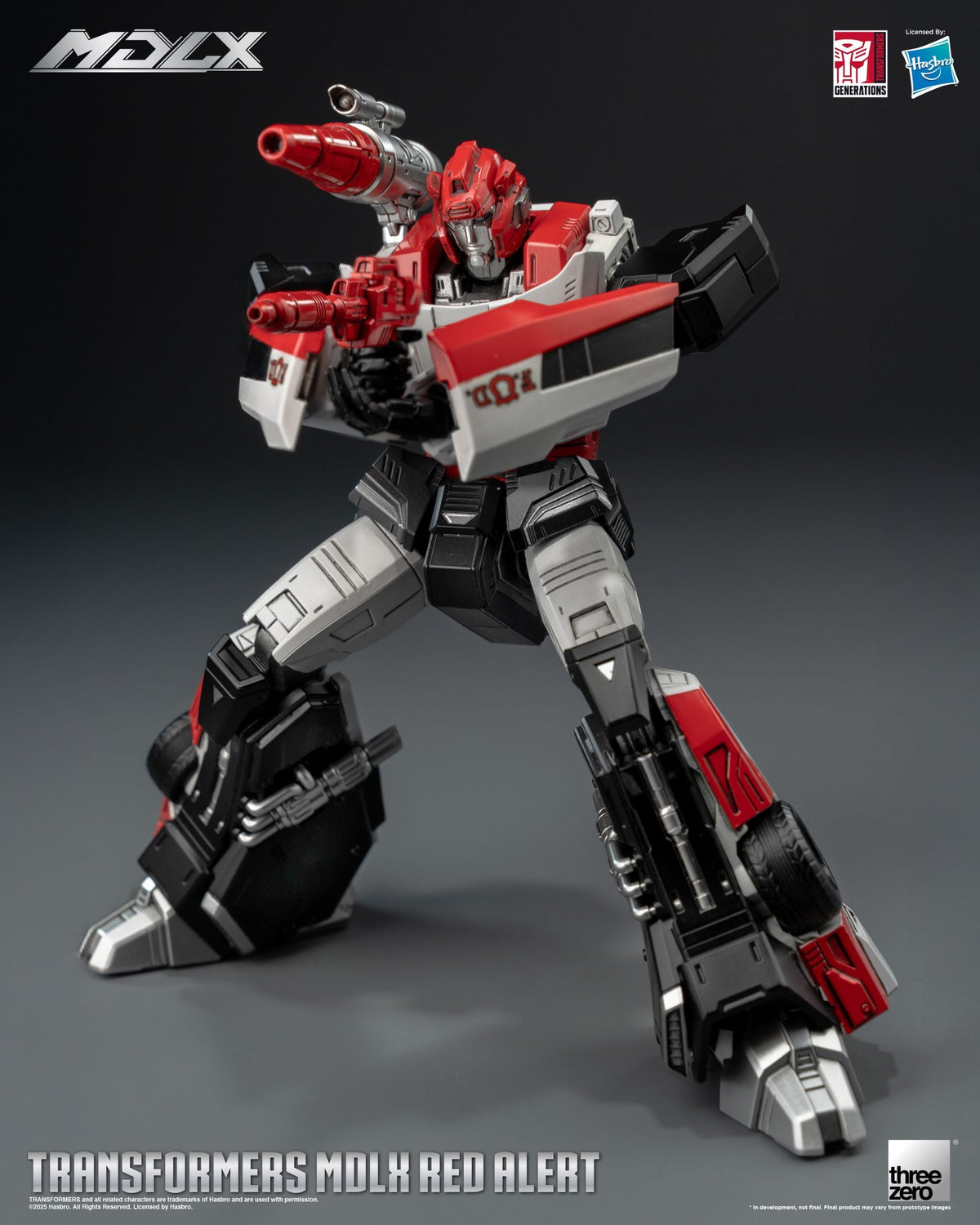 ThreeZero Transformers Red Alert MDLX Action Figure product image 8, provided for visual reference and product detail review