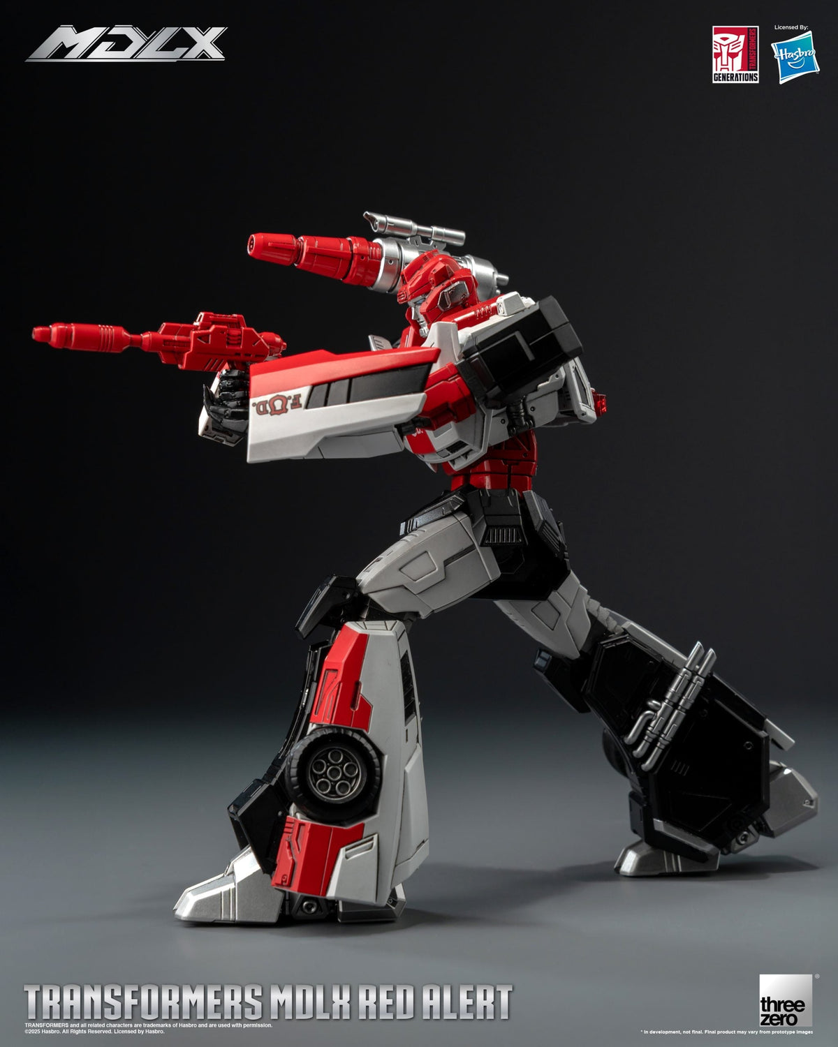 ThreeZero Transformers Red Alert MDLX Action Figure product image 10, provided for visual reference and product detail review
