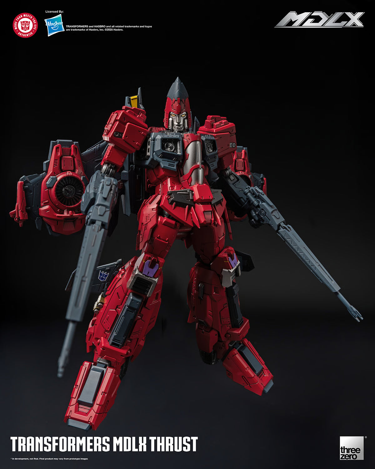 ThreeZero MDLX Transformers Thrust Action Figure product image 5, provided for visual reference and product detail review