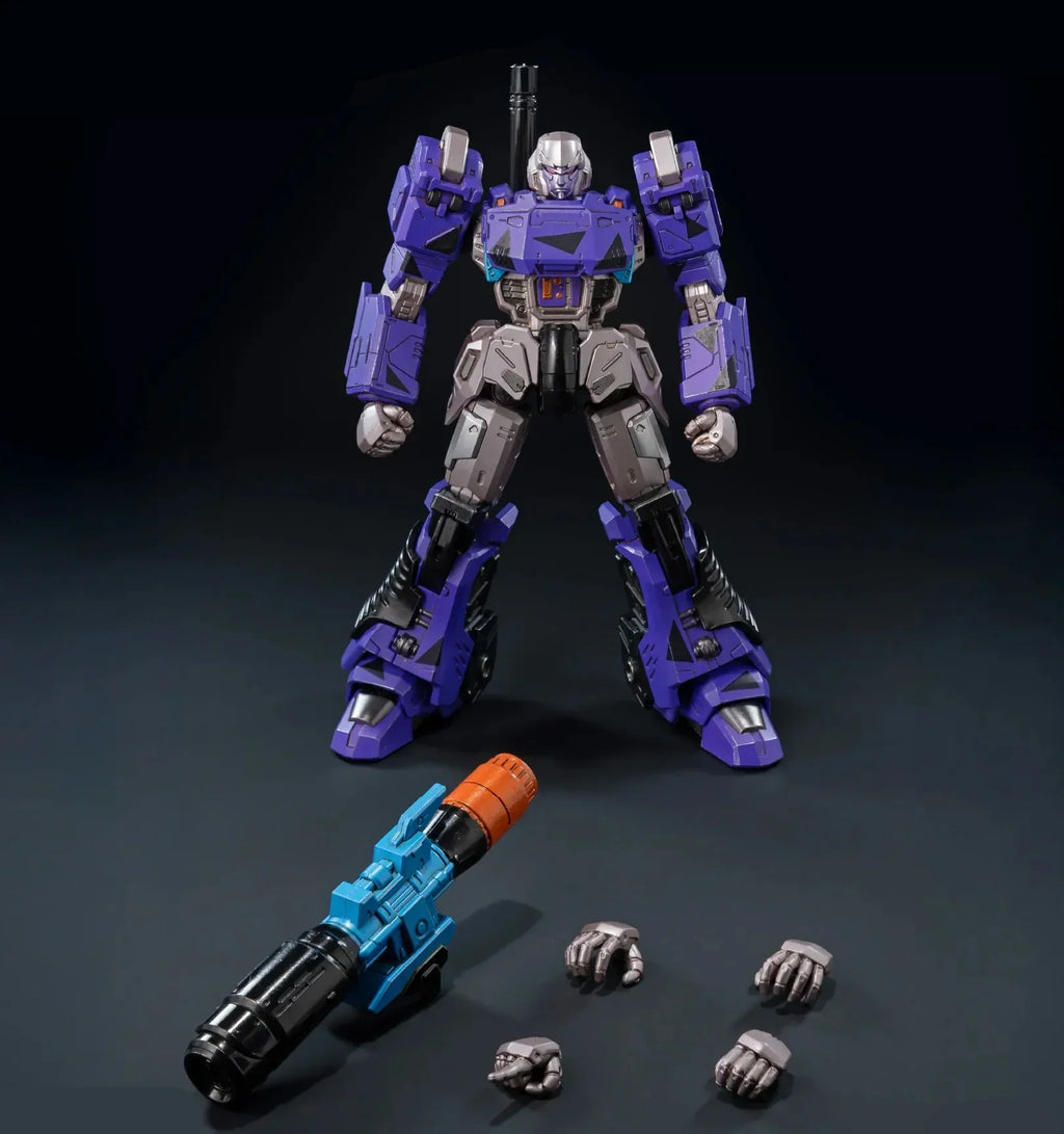 SDCC 2026 ThreeZero Transformers G2 Heroes Combat Megatron MDLX Action Figure Exclusive product image 1, provided for visual