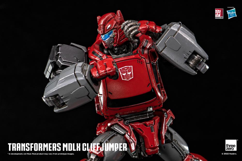 ThreeZero Transformers Cliffjumper MDLX Scale Figure product image 5, provided for visual reference and product detail review