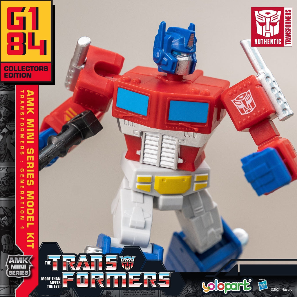 Yolopark Transformers AMK Mini G1 Optimus Prime Model Kit product image 2, provided for visual reference and product detail