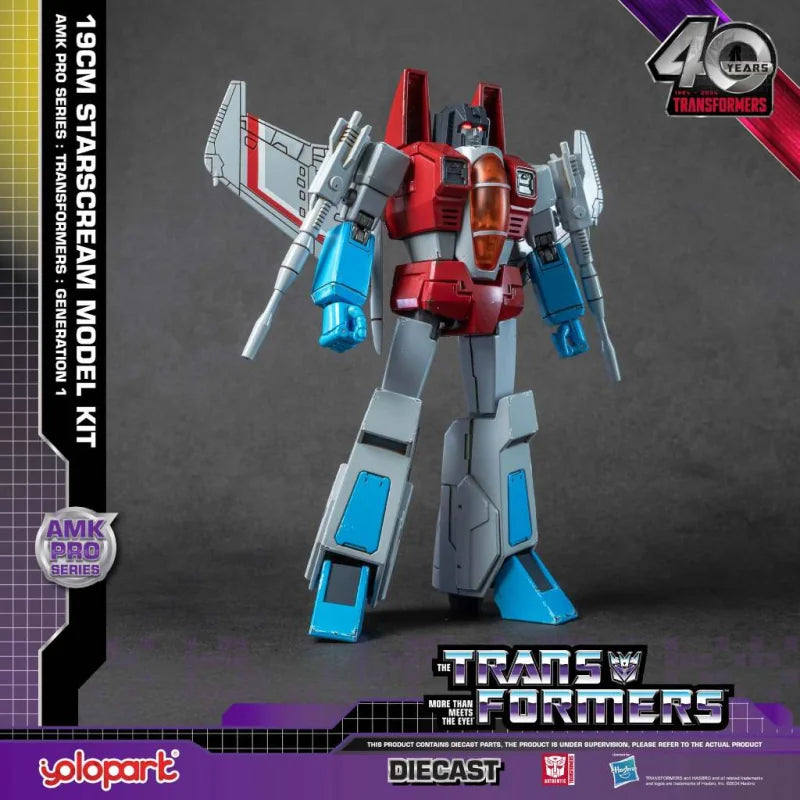 Yolopark Transformers AMK Pro Series Starscream Model Kit product image 3, provided for visual reference and product detail
