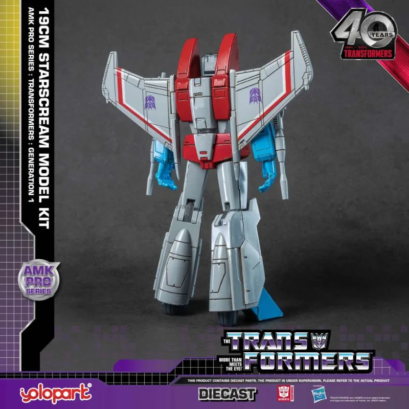 Yolopark Transformers AMK Pro Series Starscream Model Kit product image 4, provided for visual reference and product detail