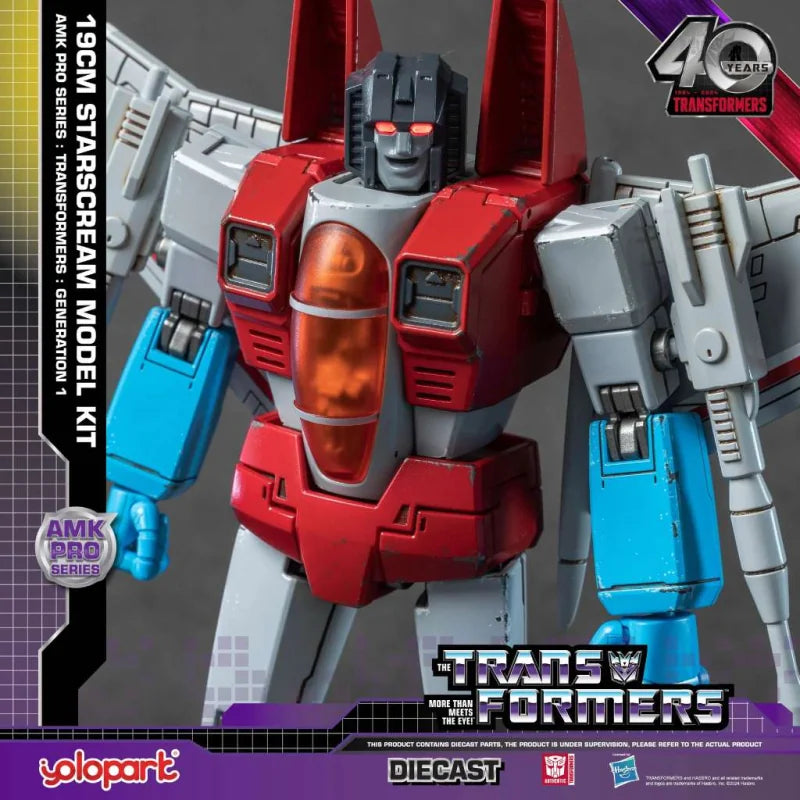 Yolopark Transformers AMK Pro Series Starscream Model Kit product image 5, provided for visual reference and product detail
