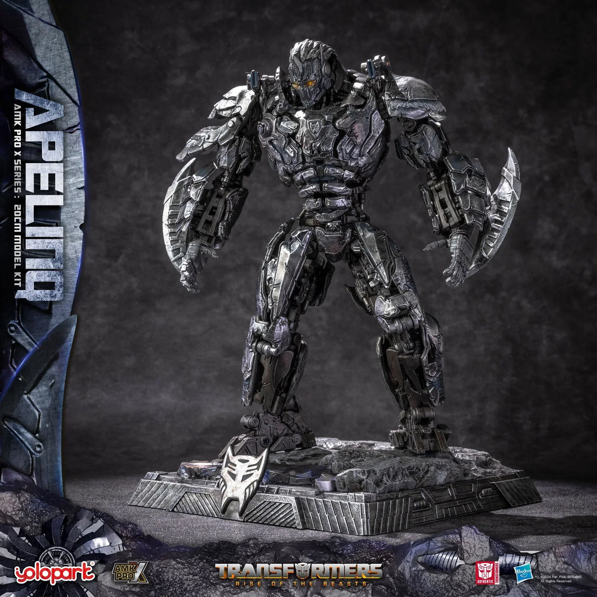 Yolopark Transformers AMK Pro X Series Apelinq Model Kit product image 2, provided for visual reference and product detail