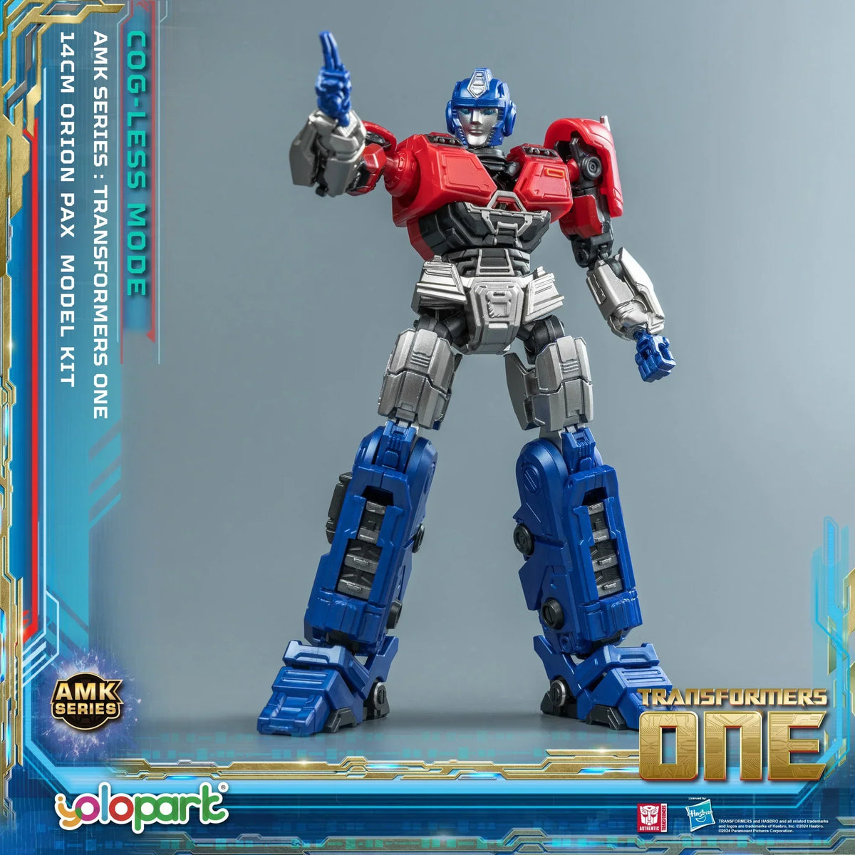 Yolopark Transformers One Orion Pax (Cog-Less Bot Mode) AMK Model Kit product image 2, provided for visual reference and
