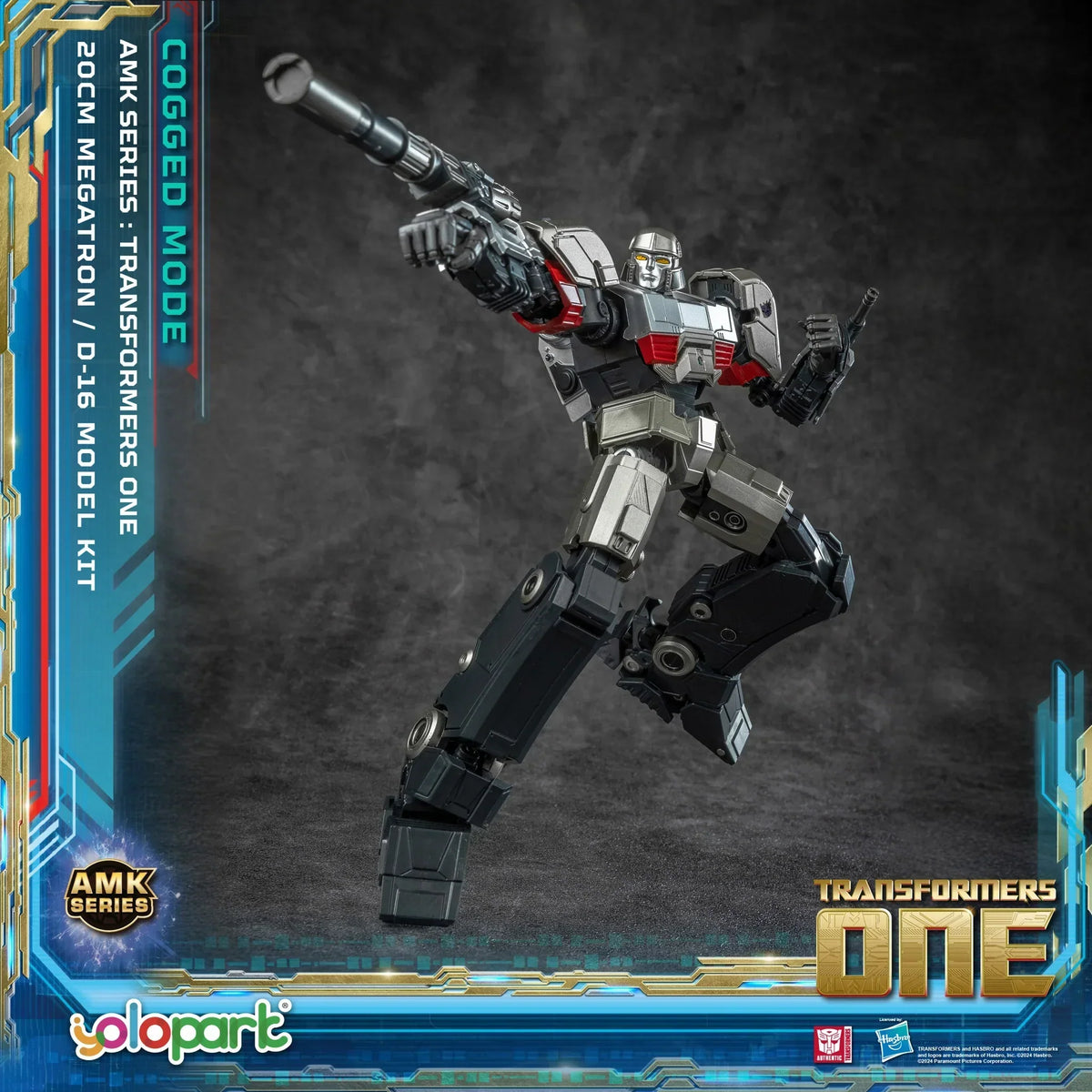 Yolopark Transformers One D-16 / Megatron (Cogged Mode) Advance Model Kit product image 2, provided for visual reference and