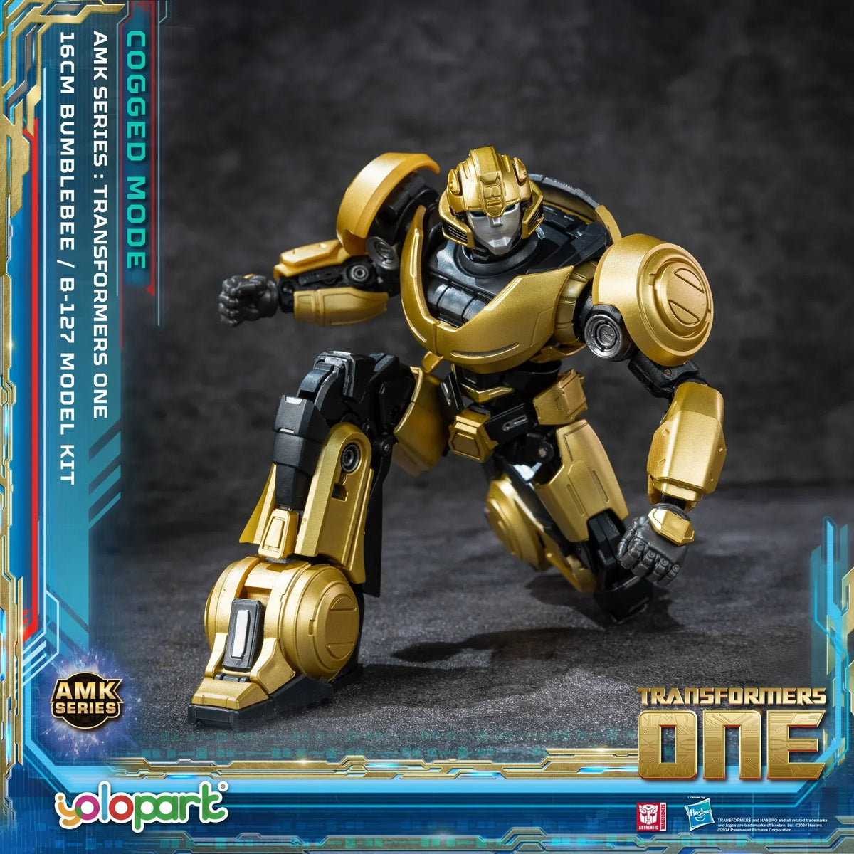 Yolopark Transformers One B-127 / Bumblebee (Cogged Mode) Advance Model Kit product image 7, provided for visual reference