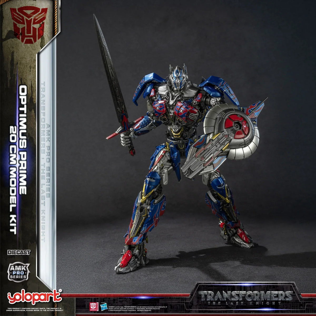 Yolopark Transformers AMK Pro Series Last Knight Optimus Prime Model Kit product image 13, provided for visual reference and