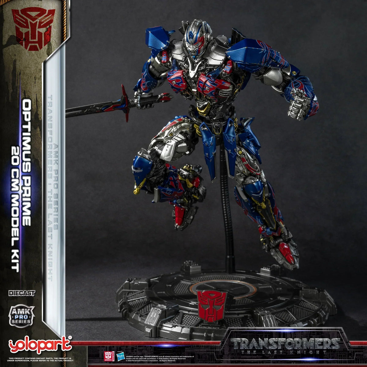 Yolopark Transformers AMK Pro Series Last Knight Optimus Prime Model Kit product image 14, provided for visual reference and