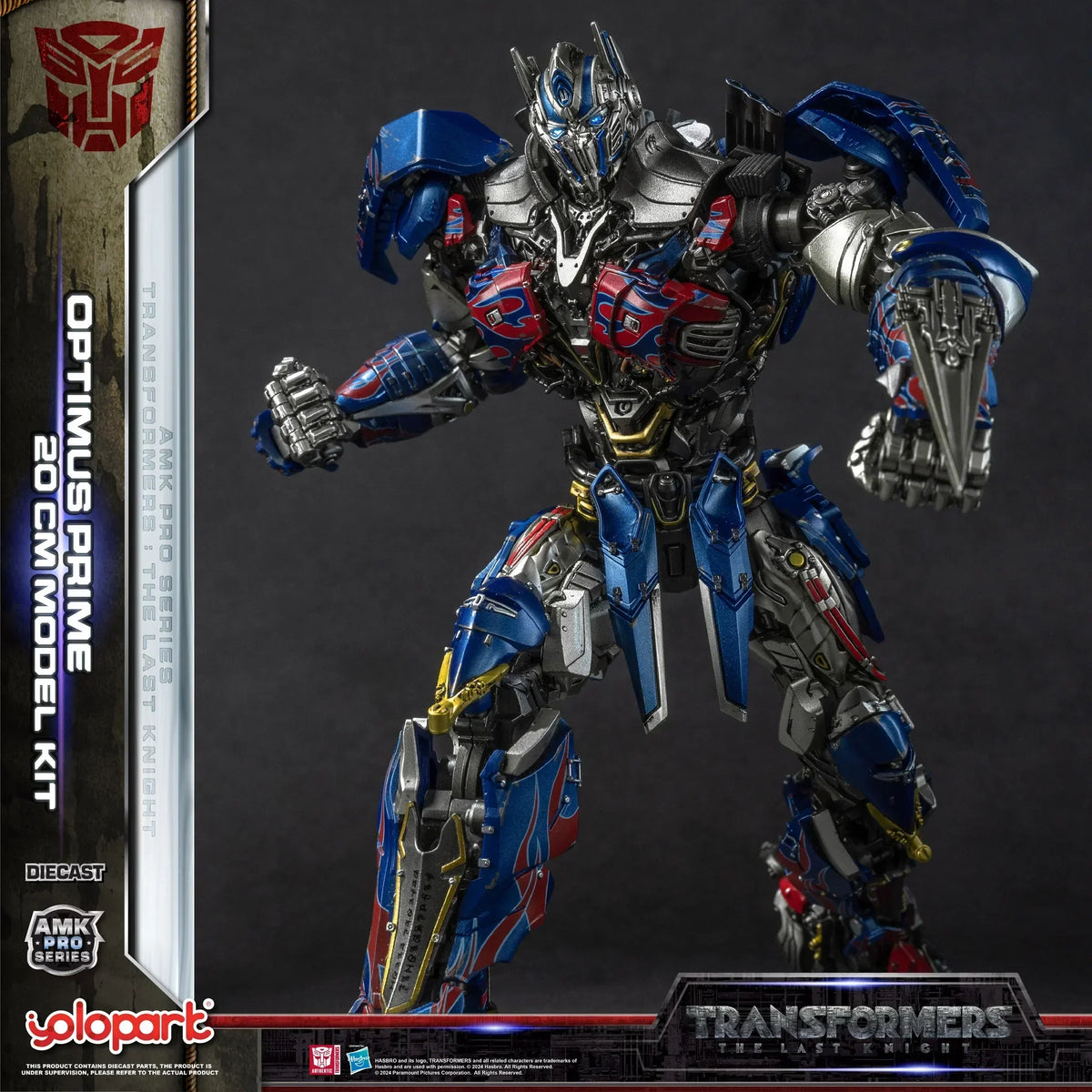 Yolopark Transformers AMK Pro Series Last Knight Optimus Prime Model Kit product image 15, provided for visual reference and