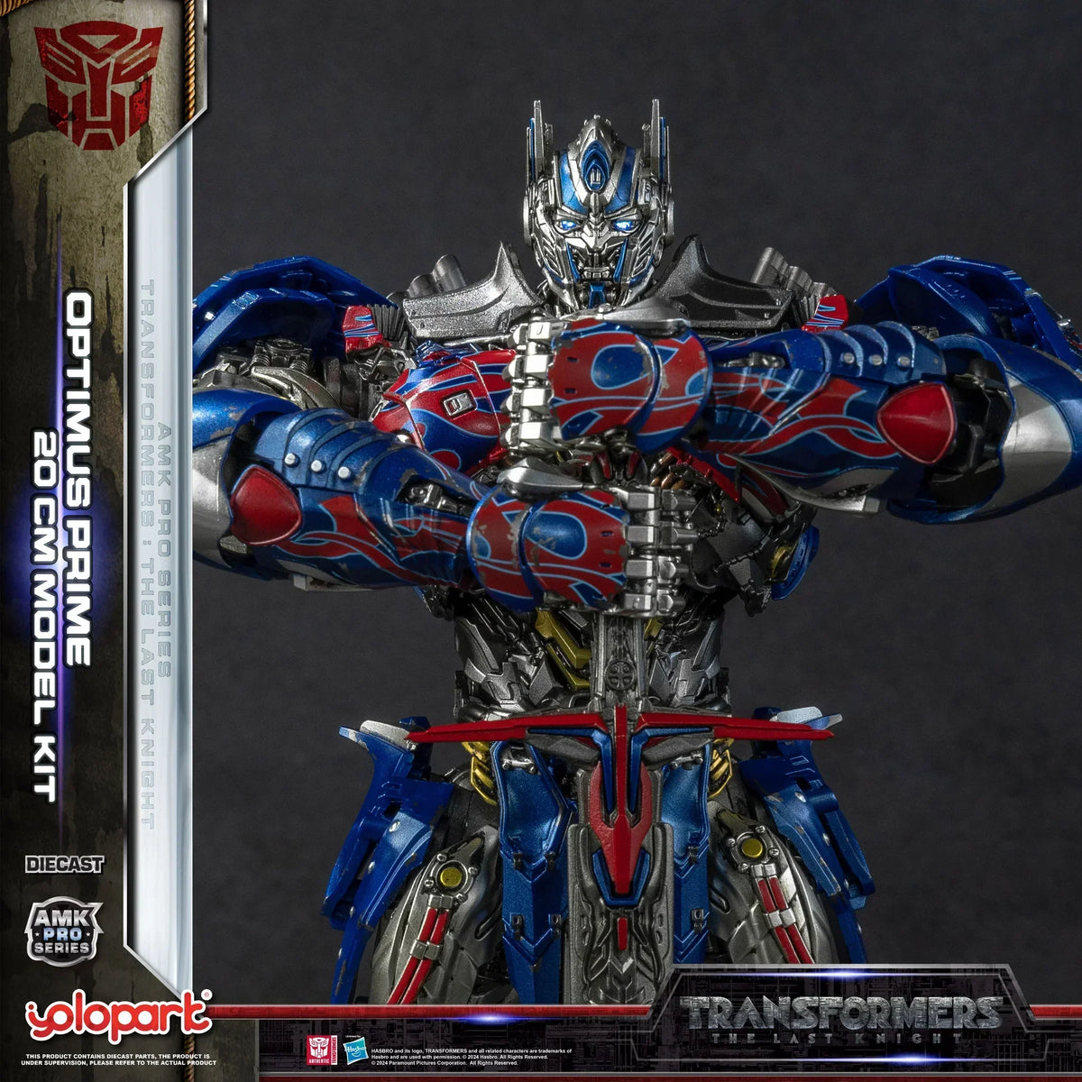 Yolopark Transformers AMK Pro Series Last Knight Optimus Prime Model Kit product image 20, provided for visual reference and