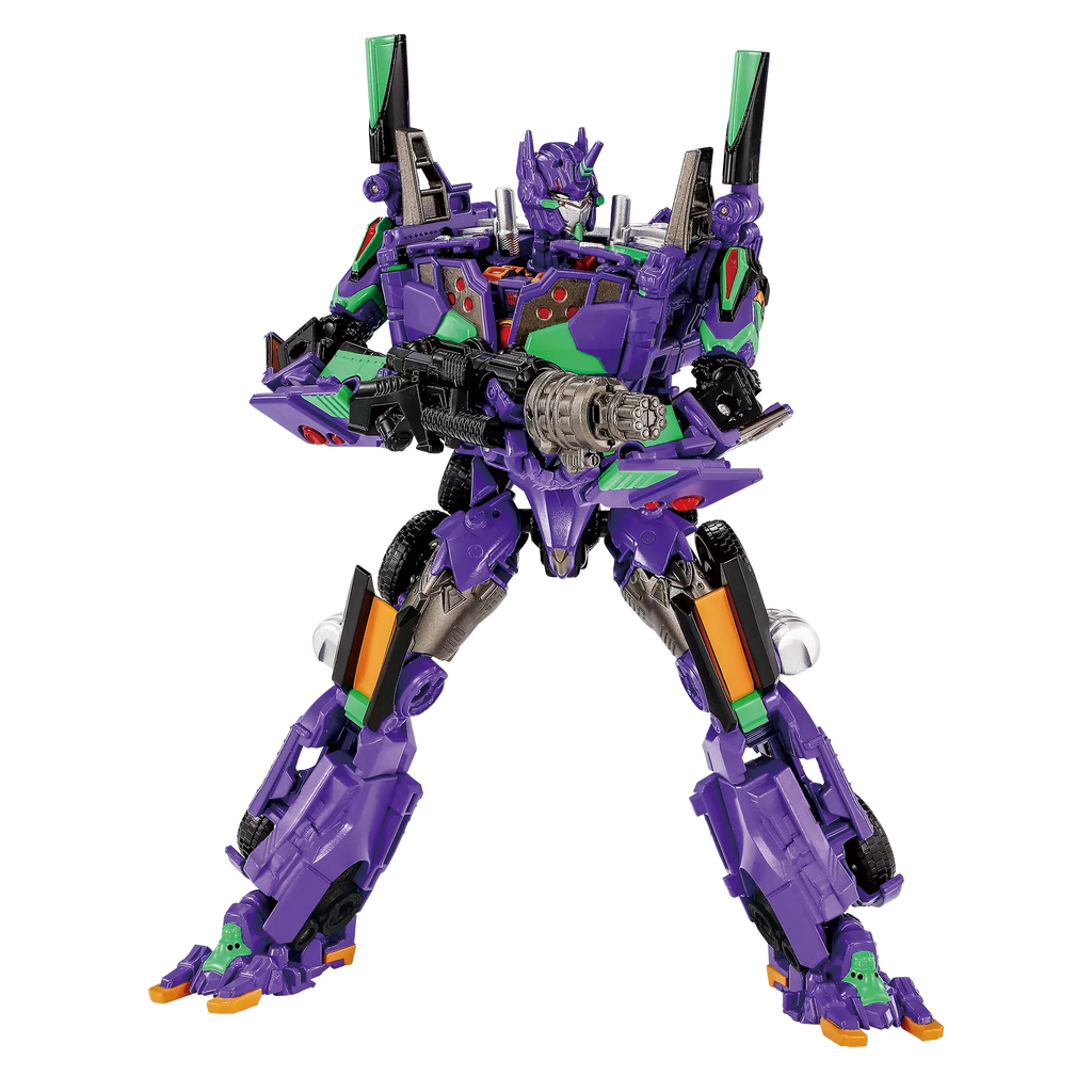 Takara Tomy Transformers x Evangelion Synergenex Series Evangelion Prime Unit-01 Action Figure product image 3, provided for