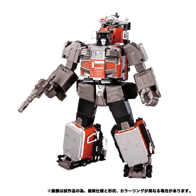 Transformers Masterpiece G MPG-06 Trainbot Kaen Heavy Maneuver Fighter (Raiden Combiner) Action Figure product image 2,