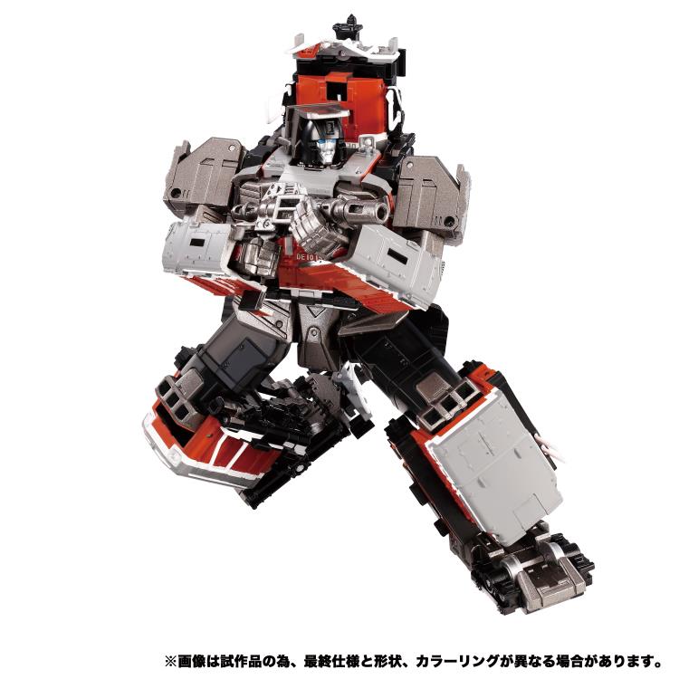 Transformers Masterpiece G MPG-06 Trainbot Kaen Heavy Maneuver Fighter (Raiden Combiner) Action Figure product image 3,