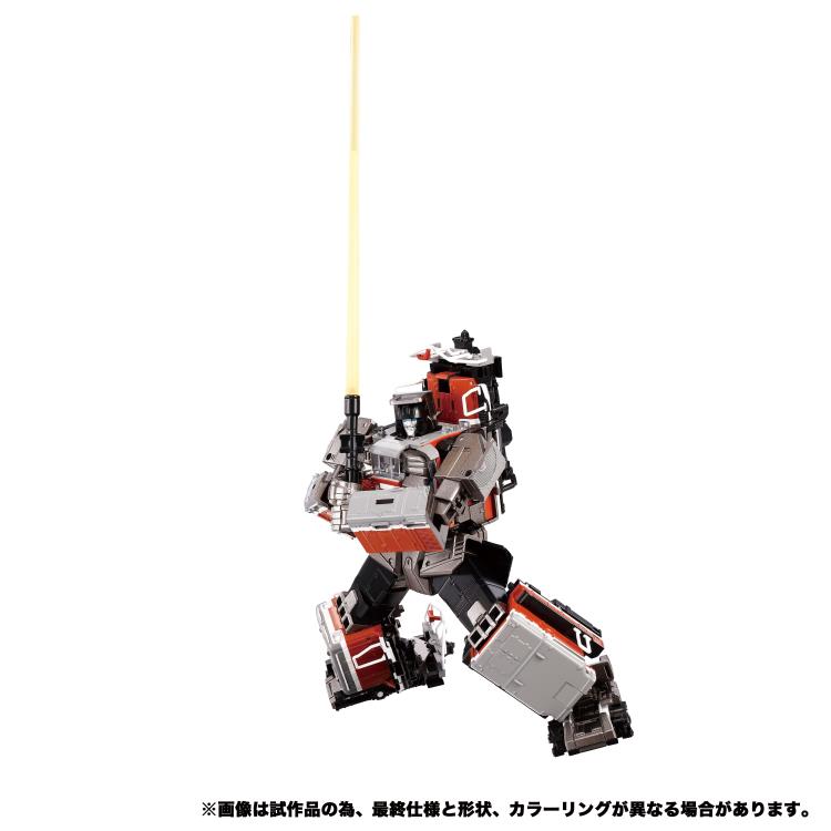 Transformers Masterpiece G MPG-06 Trainbot Kaen Heavy Maneuver Fighter (Raiden Combiner) Action Figure product image 5,