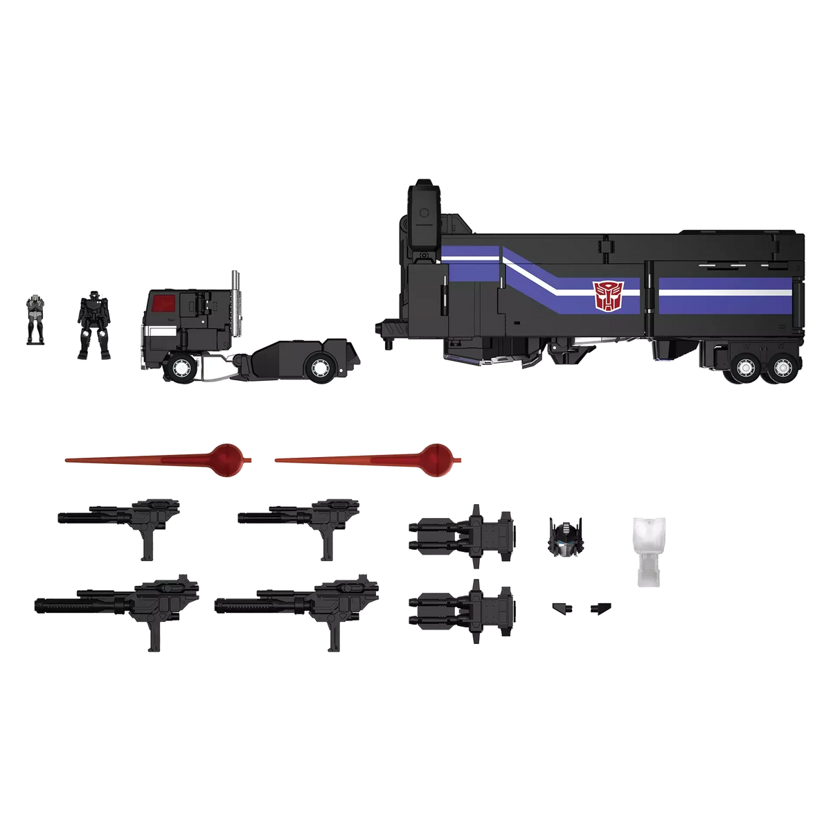 Transformers Masterpiece G MPG-16 Nucleon Quest Super Convoy Action Figure product image 2, provided for visual reference