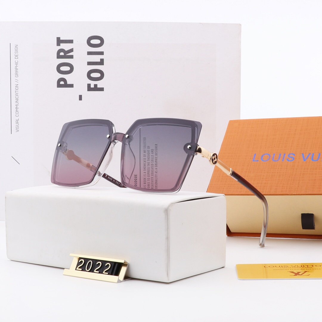 5 Colors Letter Decoration Tr90 Square Polarized Sunglasses product image 6, provided for visual reference and product