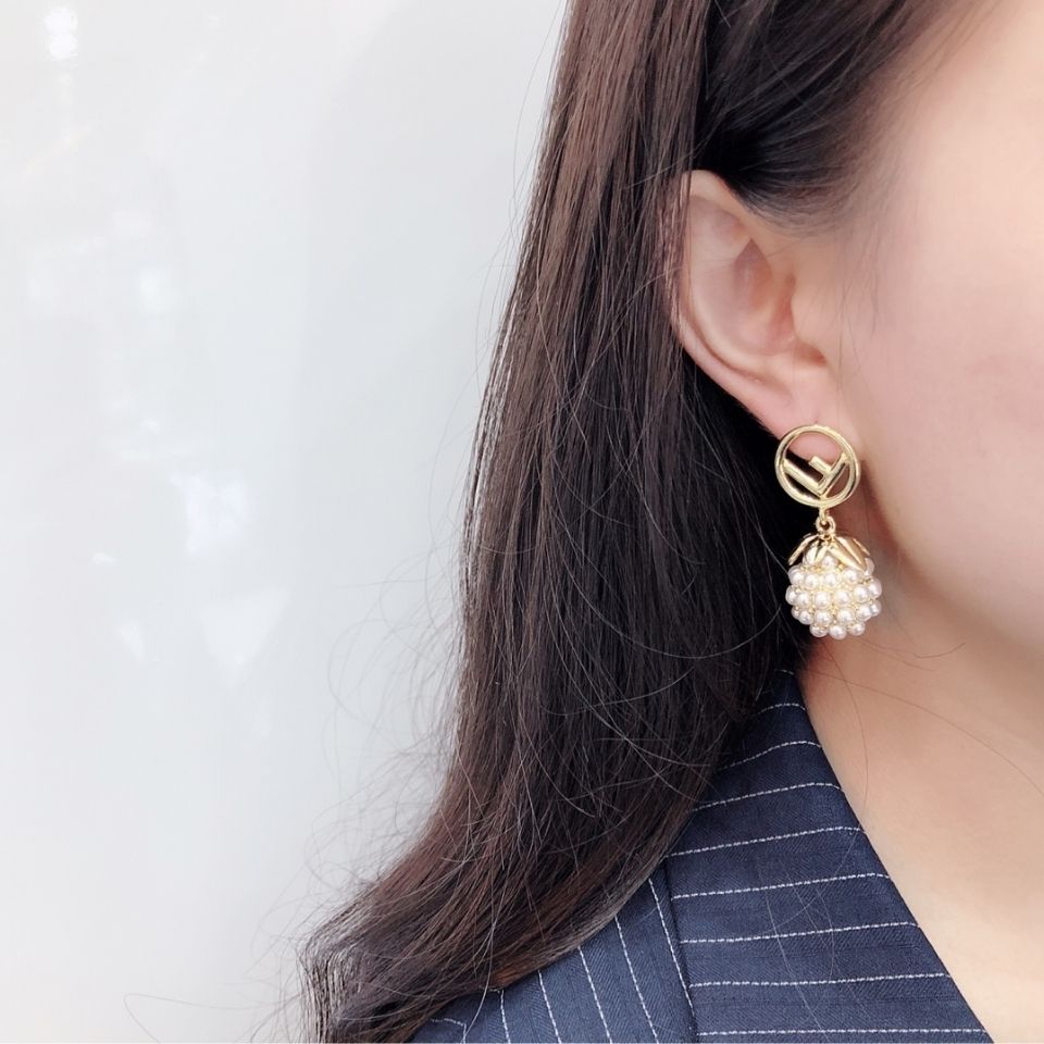 Brass earrings product image 3, provided for visual reference and product detail review