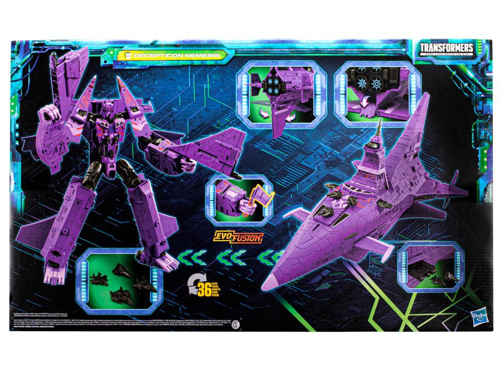 Transformers Generations Legacy Evolution Titan Class Decepticon Nemesis Action Figure product image 18, provided for visual