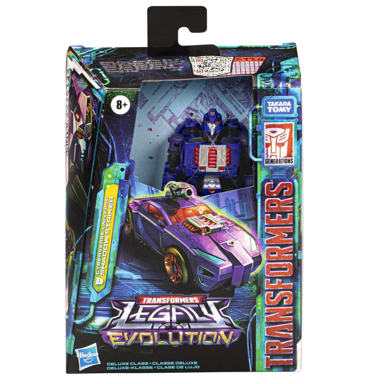 Transformers Generations Legacy Evolution Deluxe Class Cyberverse Universe Shadow Striker Action Figure product image 3,