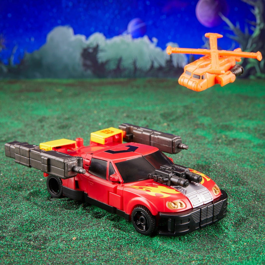 Transformers Generations Legacy Evolution Armada Universe Powerlinx Hot Shot and Jolt SDCC Exclusive Action Figure product