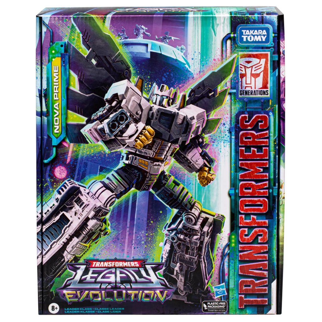 Transformers Generations Legacy Evolution Leader Class Nova Prime Action Figure product image 10, provided for visual