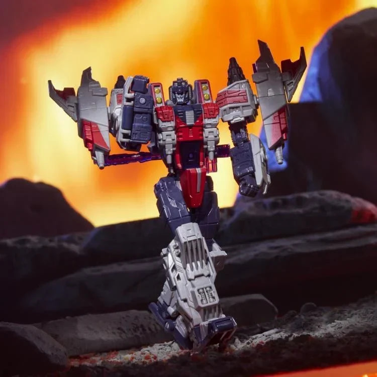 Transformers Generations Legacy United Voyager Class Cybertron Starscream Action Figure product image 3, provided for visual