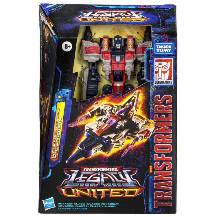 Transformers Generations Legacy United Voyager Class Cybertron Starscream Action Figure product image 8, provided for visual