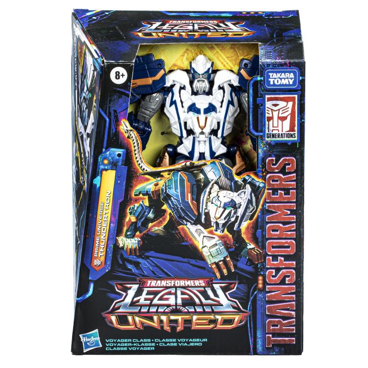 Transformers Generations Legacy United Voyager Class Prime Universe Thundertron Action Figure product image 13, provided for
