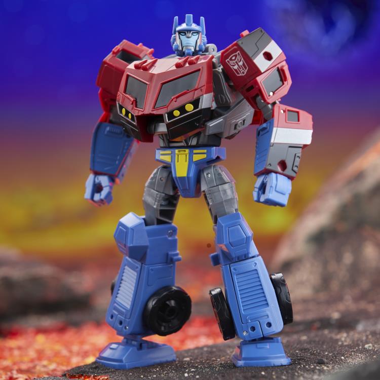 Transformers Generations Legacy United Voyager Class Animated Universe Optimus Prime Action Figure product image 4, provided