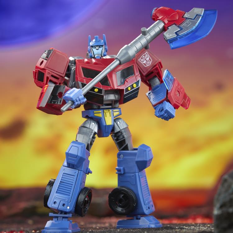 Transformers Generations Legacy United Voyager Class Animated Universe Optimus Prime Action Figure product image 1, provided