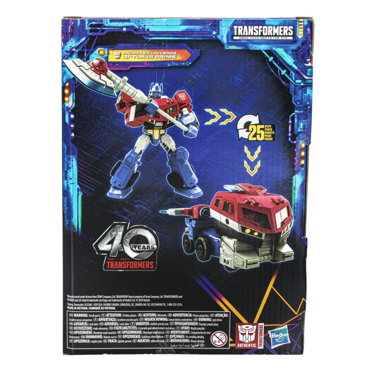 Transformers Generations Legacy United Voyager Class Animated Universe Optimus Prime Action Figure product image 13,