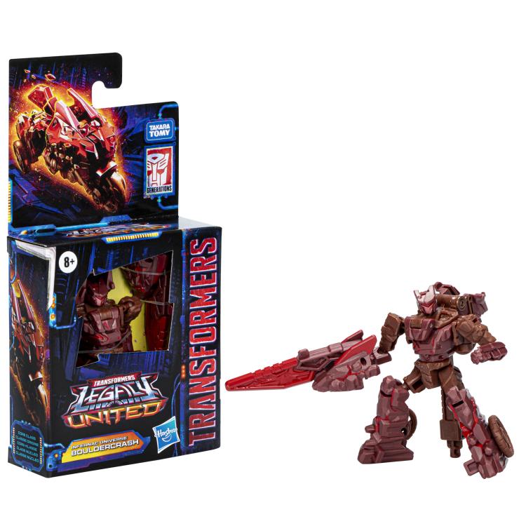 Transformers Generations Legacy United Core Class Infernac Universe Bouldercrash Action Figure product image 4, provided for
