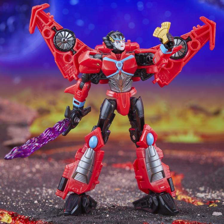 Transformers Generations Legacy United Deluxe Class Cyberverse Universe Windblade Action Figure product image 4, provided