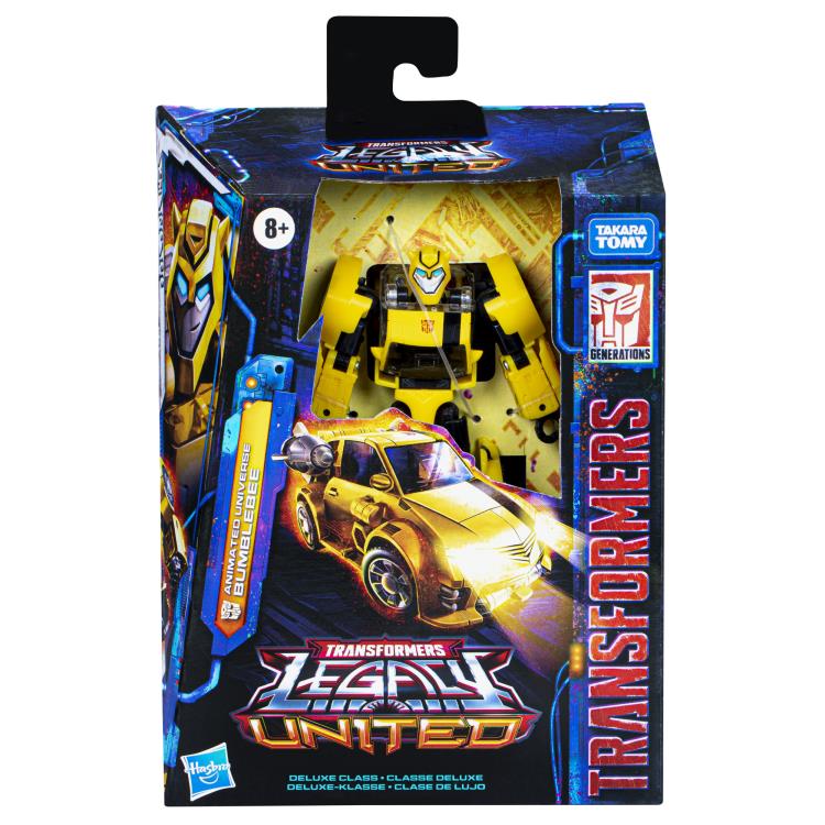 Transformers Generations Legacy United Deluxe Class Animated Universe Bumblebee Action Figure product image 14, provided for