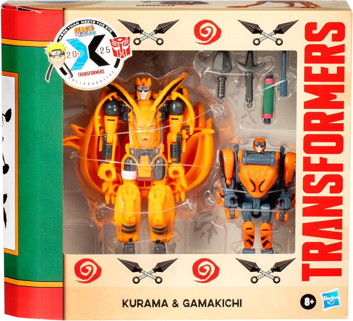 Hasbro Transformers Collaborative x Naruto: Shippuden Kurama & Gamakichi Action Figure product image 3, provided for visual