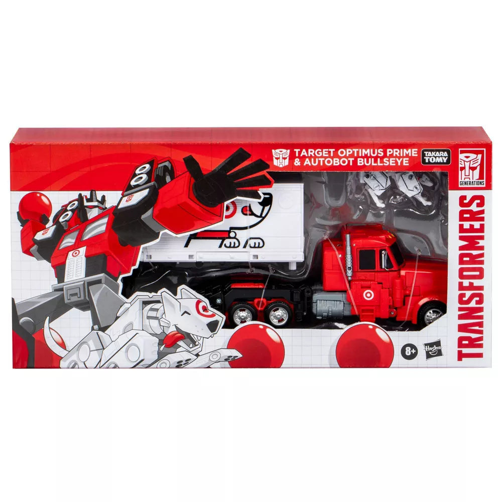 Transformers Target Optimus Prime and Autobot Bullseye 2 Pack Exclusive Action Figure Set product image 10, provided for