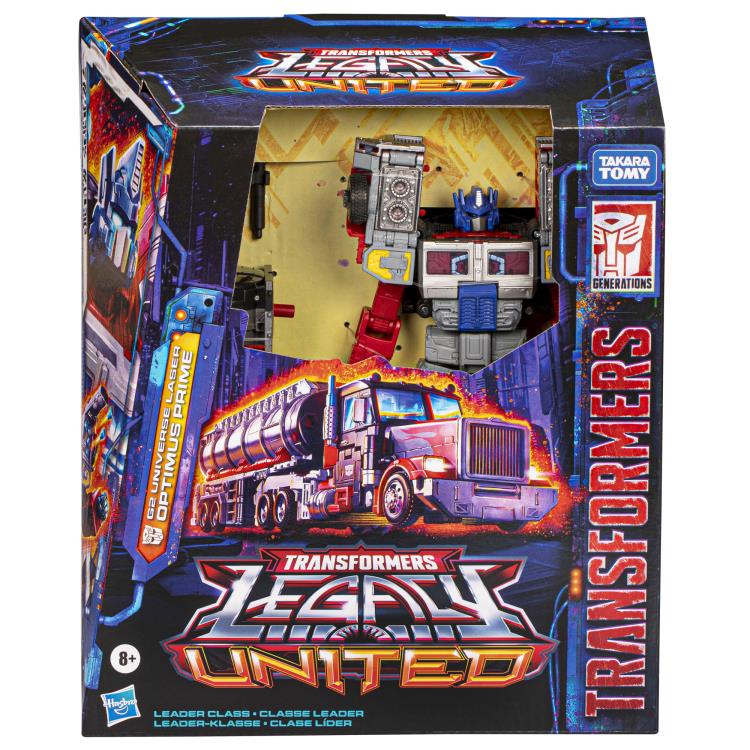 Transformers Generations Legacy United Leader Class G2 Universe Laser Optimus Prime Action Figure product image 4, provided