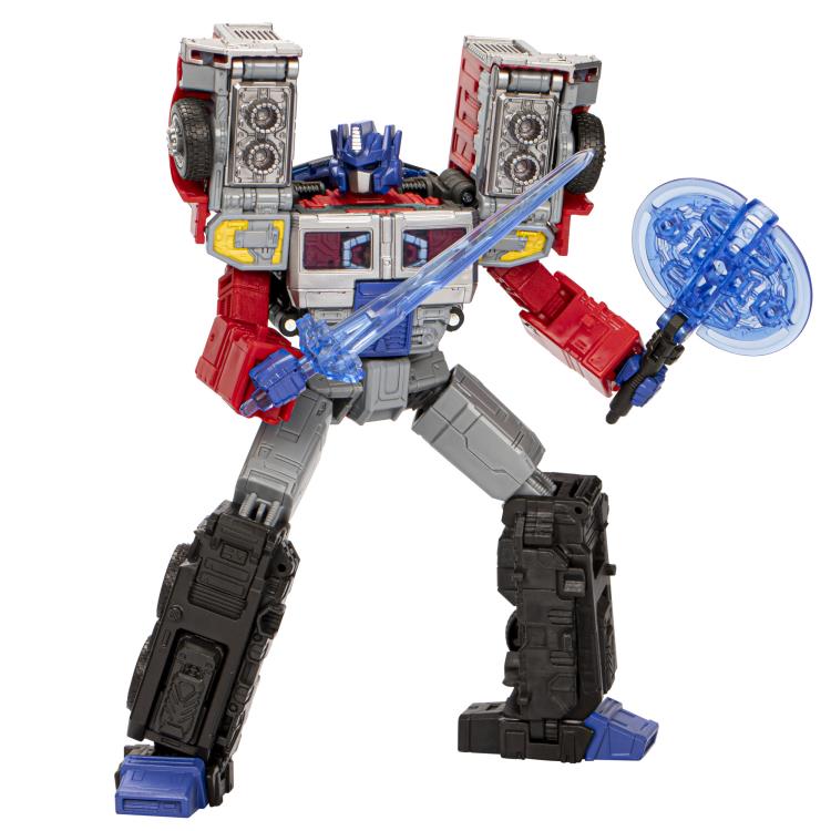 Transformers Generations Legacy United Leader Class G2 Universe Laser Optimus Prime Action Figure product image 1, provided