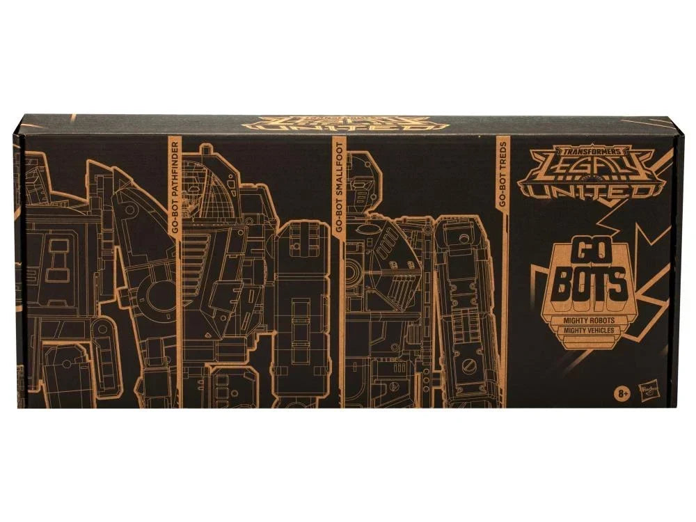 Transformers Legacy United Generations Selects Deluxe Go-Bot Guardians 3 Pack product image 3, provided for visual reference