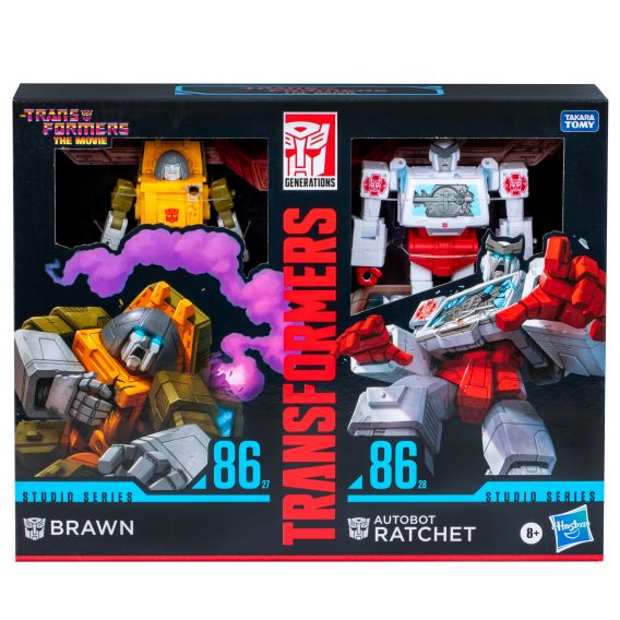 Transformers Generations Studio Series 86 Deluxe Brawn and Ratchet 2 Pack Action Figure product image 13, provided for