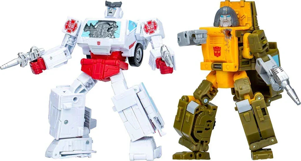 Transformers Generations Studio Series 86 Deluxe Brawn and Ratchet 2 Pack Action Figure product image 1, provided for visual