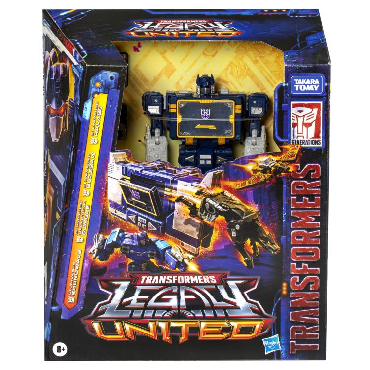 Transformers Generations Legacy United Leader Class G1 Universe Soundwave Action Figure product image 3, provided for visual