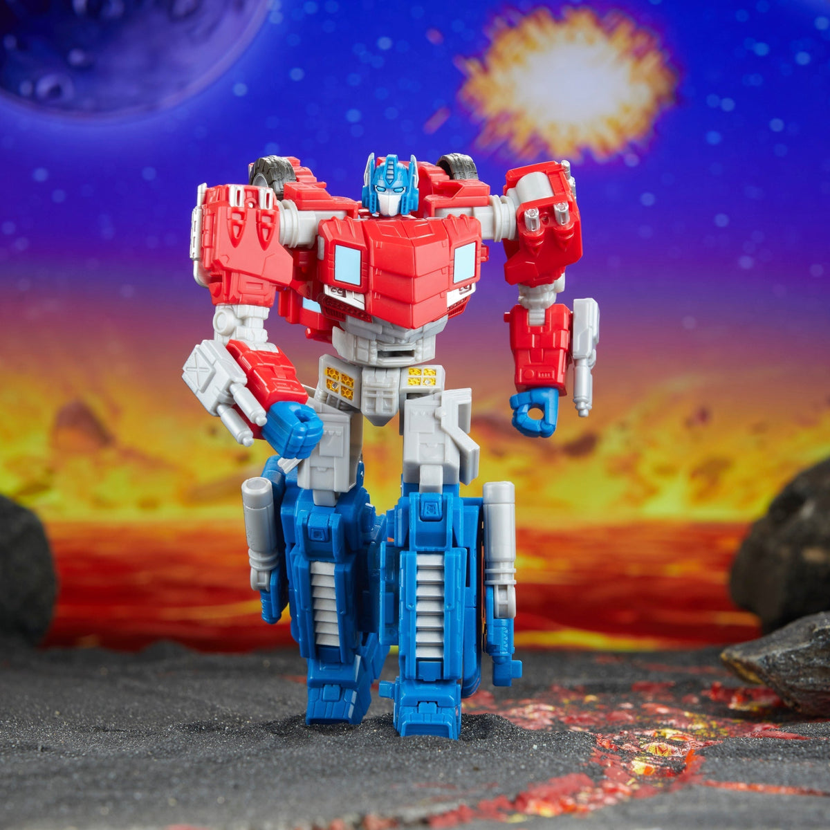 SDCC 2024 Transformers Generations Legacy United Voyager Class Fractured Friendship Action Figure Exclusive product image